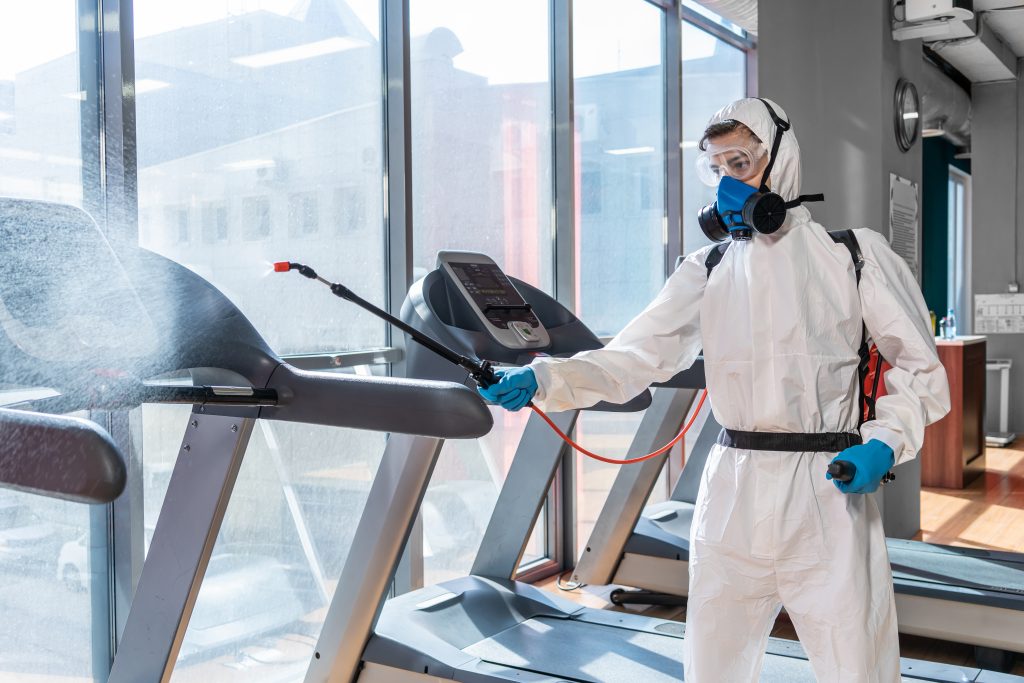 Fitness Center - Gym Disinfecting