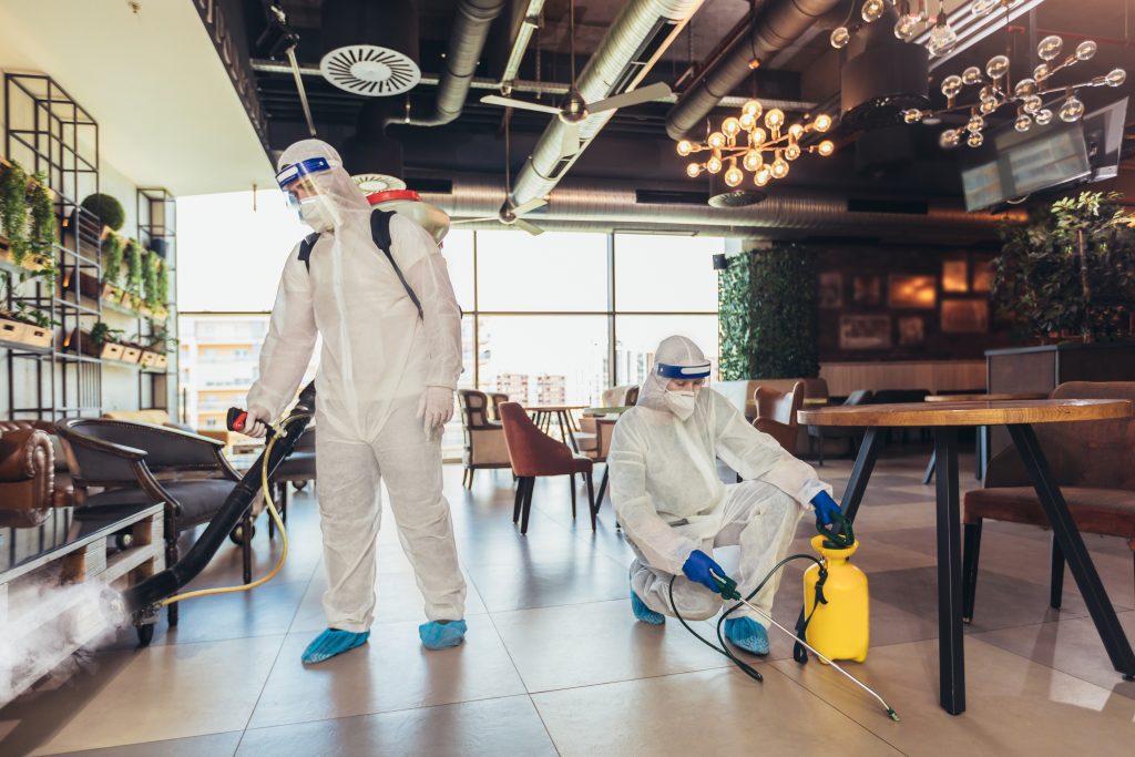 Restaurant Cafe Disinfecting